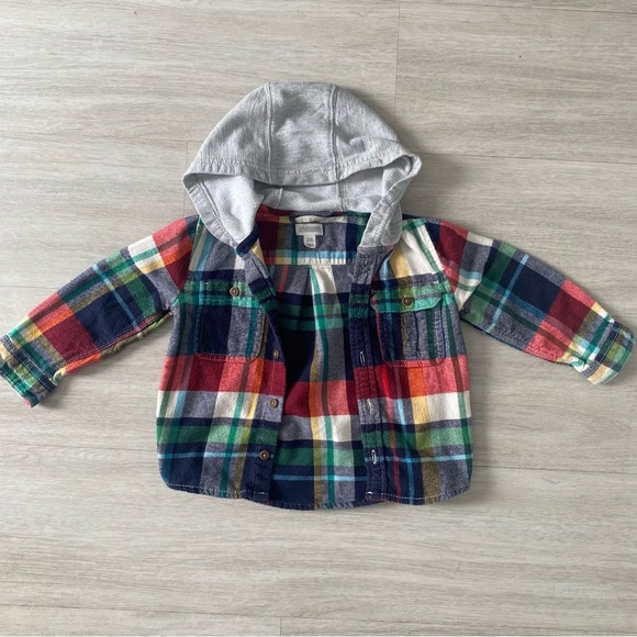 Hooded flannel - Picture 1 of 4